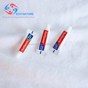 Kit dentaire d'hôtel 6 grammes d'essence à base de plantes dentifrice paille de blé emballage équipements essentiels pour le confort commodité voyage maison - Product Image 1