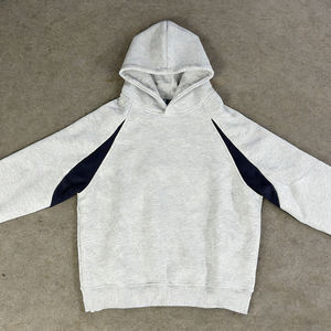 Sudaderas con capucha de forro polar extragrandes, transpirables, lavadas, con cremallera, para hombre, 100% algodón, de peso pesado, bordadas, a la moda, con logotipo personalizado al por mayor - Product Image 4