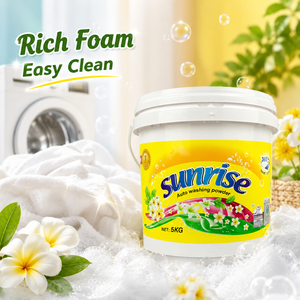 Detergente en Polvo para Ropa de Alta Calidad, 5 kg, con Etiqueta OEM Gratuita, Alta Espuma, para el Mercado de Nigeria - Product Image 3
