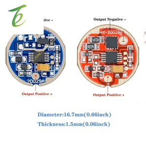 Chất lượng cao LED Torch liên tục điều khiển hiện tại + Đèn Bead Set dc4.4v 16.7mm 3W 5W 10W 18W XHP50 XML2 T6 U2 5 chế độ - Product Image 4