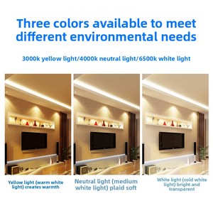 Juego Completo de Lámpara LED <span class=keywords><strong>T5</strong></span> con Soporte Integrado, Tira <span class=keywords><strong>Fluorescente</strong></span> de 12 Metros para el Hogar, Tubo de Luz Súper Brillante de ABS - Product Image 3
