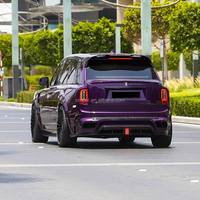 Accessoires automobiles en fibre de carbone sèche : Pare-chocs avant et arrière, ailes, capot moteur pour Rolls Royce Cullinan 2ème génération, kit carrosserie Mansory