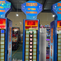 Machine de jeu d'arcade populaire pour adultes, à monnayeur, jeu de frappe au marteau, King of Hammer Sports Arcade Big Punch Redemption