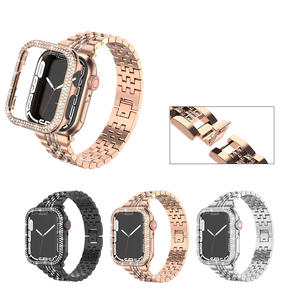 <span class=keywords><strong>Bracelet</strong></span> de montre en métal magnétique en acier inoxydable de 32mm pour Apple Hublot Ladies 20 mm Gold Band Top Luxury Brand - Product Image 5