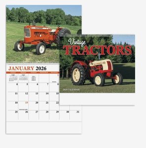 Meilleurs Calendriers Spirales Personnalisés 2027 : Tracteurs Vintage Promotionnels, Logo Personnalisé, Cadeau <span class=keywords><strong>de</strong></span> Gros Premium - Product Image 3