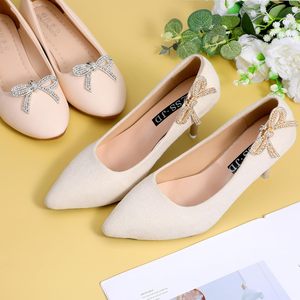 Pcs Rhinestone Bow Shoe Clips Detachable Decorative Shoe Clips Rhinestone Bows For Shoes Sparkling Jewelry For <b>Heels</b> Decoration - Product Image 6