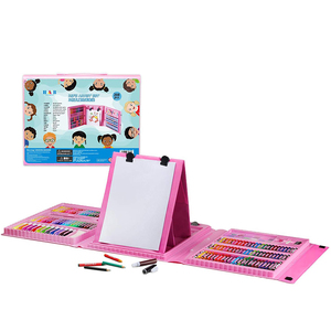 Đồ Chơi Trẻ Em Nghệ Thuật 176 Miếng Bộ Tranh Vẽ Bộ Dụng Cụ Vẽ Thủ Công Và Nghệ Thuật Cho Trẻ Em Bằng Bảng Vẽ - Product Image 3