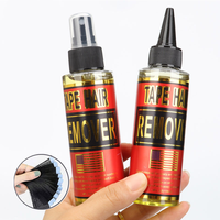 Dissolvant de colle portable et pratique, agent de décollement puissant, imperméable, sans résidu, solvant sûr pour la colle de toupets et les extensions capillaires