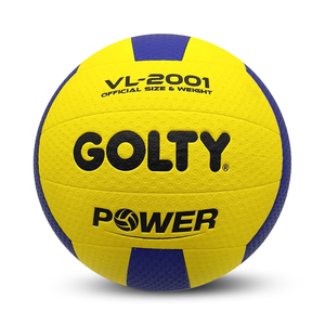 Balón de Voleibol <span class=keywords><strong>GOLTY</strong></span> VL-2001 Talla 5, Peso 260-280G, Circunferencia 650-670MM, con Cuero PU Laminado Profesional para Competición - Product Image 1