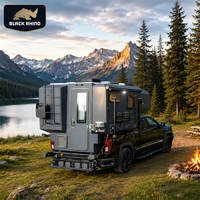 Camper pour pick-up 4x4 Overland, conforme aux normes australiennes, avec extension coulissante pour pick-up