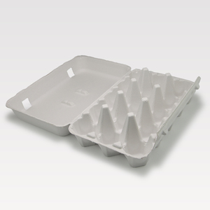Bandeja para Huevos de Papel Biodegradable Ecológica, Embalaje de Pulpa Moldeada para Protección, Transporte, Almacenamiento y Distribución Minorista de Huevos - Product Image 1