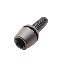 Vente d'usine Boulon en titane noir Gr5 M4 M5