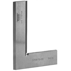 VOGEL - 310204 Bord biseauté de précision carré en acier inoxydable type simple-EAN 4010873942044 CARRÉS ET COMPAS - Product Image 1
