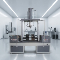 Machine de test de flexion de tuyaux en acier verticale à trois cylindres automatique, haute précision, facile à utiliser