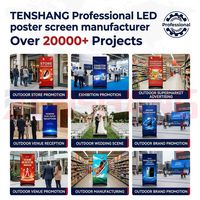 Affichage numérique LED extérieur P2.5, écran publicitaire étanche 5000 Nits pour vitrine commerciale, idéal pour les chaînes de magasins