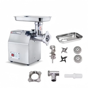 Hachoir à viande commercial en acier inoxydable JR12 <span class=keywords><strong>JR22</strong></span>, machine à hacher le poulet frais et congelé 220V pour restaurant, usine, vente en gros - Product Image 6