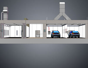 Panel de pared de lana de roca, calefacción diésel, portátil, cabina de <span class=keywords><strong>pintura</strong></span> de coche, <span class=keywords><strong>para</strong></span> muebles, sofá, cabina de <span class=keywords><strong>pintura</strong></span> <span class=keywords><strong>para</strong></span> el hogar - Product Image 3