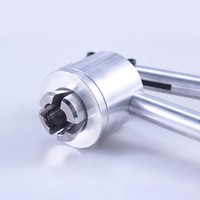 Machine de scellage manuelle en acier inoxydable de haute qualité pour flacons et bouteilles, 13 ml, 15 ml, 20 mm, pour bouchons de flacons en verre
