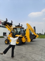 Pengiriman Gratis Penjualan Panas Backhoe Loader 2 Ton dengan Lengan Ekstender Pabrik Langsung China Murah Bersertifikat CE EPA untuk Pertanian