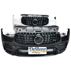 Haute qualité, pour Mercedes-Benz GLE53, GLE63, W166, W167 : Spoilers avant, pare-chocs, phares LED, calandre, <span class=keywords><strong>radiateur</strong></span>, ailes, garde-boue. - Product Image 3