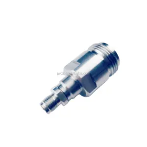 high-frequency millimeter wave rf coaxial adapter 3.5 female to N female SUS303 DC - 18GHz VSWR1.2 Rf coaxial connector