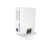 Stabilisateur de tension pour climatiseur mural 220V AC monophasé avec affichage numérique, régulateur de tension automatique EWD-5kVA