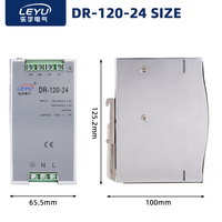 Alimentation à découpage industrielle DR-120-24 sur rail DIN, 24V 5A 120W, convertisseur AC/DC pour système de contrôle PLC 110V 220V