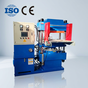 Presse <span class=keywords><strong>de</strong></span> vulcanisation hydraulique pour caoutchouc avec thermostat PLC pour la production <span class=keywords><strong>de</strong></span> joints d'étanchéité en silicone et <span class=keywords><strong>de</strong></span> pièces en caoutchouc pour suspensions automobiles - Product Image 1