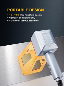 Machine de marquage <span class=keywords><strong>laser</strong></span> portable QDC avec écran tactile - Graveur <span class=keywords><strong>laser</strong></span> à fibre compact pour le marquage des surfaces métalliques/plastiques - Product Image 2