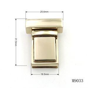 Phụ Kiện Túi Kim Loại Chất Lượng Khóa Vòng Hình Bầu Dục Hình Dạng Lần Lượt Khóa Thiết Kế Kim Loại Twist Báo Chí Khóa Cho Túi Và Cặp Phần Cứng - Product Image 5