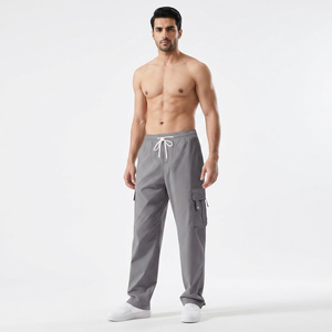 Pantalones Cargo de Algodón para Senderismo al Aire Libre, Ropa de Calle para Hombre, Secado Rápido, con Múltiples Bolsillos - Product Image 1