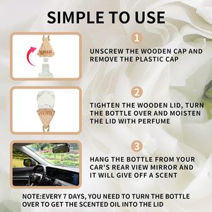 Asılı Araç Kokusu Gece Buzu Kokusu Uzun Süreli Koku Giderici Araç Kokusu Difüzörü Oto İçi İçin - Product Image 6
