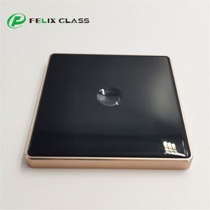 Verre trempé renforcé pour interrupteur tactile avec points tactiles et bord poli 2.5D - Panneau conforme ADA pour personnes aveugles - Product Image 6