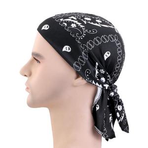 Nouveau Bandana <span class=keywords><strong>Durag</strong></span> pour Hommes en Polyester Spandex Haute Élasticité, Motif Crâne, pour l'extérieur, Haute Qualité, Populaire, Vente en Gros, Collection 2025 - Product Image 2