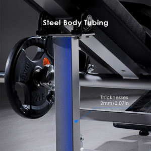 ZHOYA gros plaque d'acier chargé fessier <span class=keywords><strong>pont</strong></span> entraînement haltère hanche poussée Machine musculation Gym <span class=keywords><strong>Fitness</strong></span> - Product Image 3
