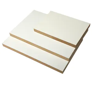 China verkauft Großhandel MDF 9mm billig MDF Furnier Melamin platte MDF für Möbel