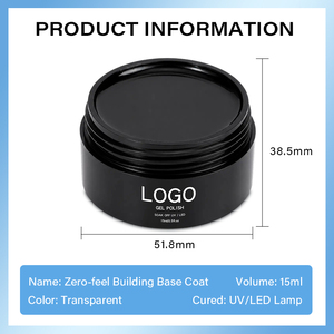 Gel Base Constructor HEMA Free, Sin TPO, Versión en Tarro, Apex Building, Autonivelante 5 en 1, BIAB para Uñas Débiles, Marca Privada, Venta al por Mayor - Product Image 6