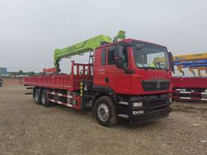 Grue diesel montée sur camion 6x4, 14 tonnes, flèche à 5 sections, grue mobile hydraulique à vendre - Product Image 2