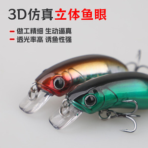 <span class=keywords><strong>CC40</strong></span> 40 40mm 4.7g Jerkbaits Leurre de pêche dur Technique de pêche de fond avec condition imprimée pour lac et ruisseau en ABS - Product Image 4