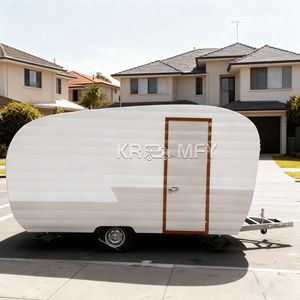 Remolque de Fibra de Vidrio para Venta Ambulante, Carrito de Comida Callejera, Remolque Móvil para Helados - Product Image 6