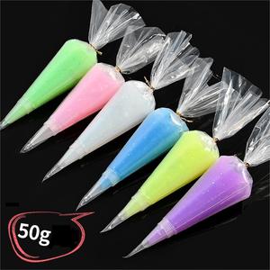 Nouveauté 2026 : Colle crème scintillante 50g, Colle crème fouettée, Colle crème gelée simulée pour coques de téléphone, décorations de pinces à cheveux - Product Image 3