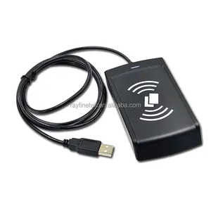 RS-232 seriale o USB 13.56MHz ISO14443A, ISO-15693 protocollo HF RFID desktop reader e writer RFID RFID encoder