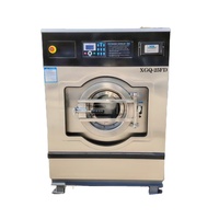 Laveuse-essoreuse industrielle commerciale haute performance pour textiles, machine à laver entièrement automatique 25 kg