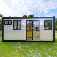 Maison conteneur préfabriquée à 2 étages et 3 étages duplex multifamilial maison préfabriquée modulaire pour l'Afrique du Sud