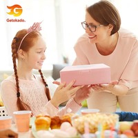 Boîtes avec fenêtre-boîtes à lettres pour fraises pâtisserie Pizza et cupcakes