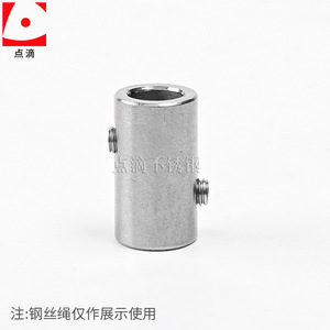 Droplet Stainless Steel Wire Rope Clamp 10mm 304 Steel Metric General Industry Use - Product Image 2