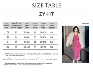 ZYHT 6050 autunno nuovo arrivo abiti moda donna Twist scollo a V increspato a manica lunga <span class=keywords><strong>Midi</strong></span> abiti donna - Product Image 3