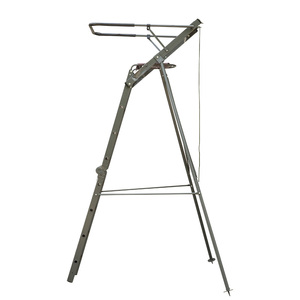 Escalera de Caza de Aluminio, Portátil, Plegable, Plataforma de Caza Estable para Exteriores, Escalera para Actividades de Caza en la Naturaleza - Product Image 5