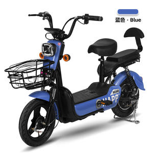 Nueva Bicicleta Eléctrica de 2 Ruedas con Motor sin Escobillas de 350W/500W 48V, 3 Velocidades, Largo Alcance de 50km, Sensor Electrónico, Acero al Carbono - Product Image 1