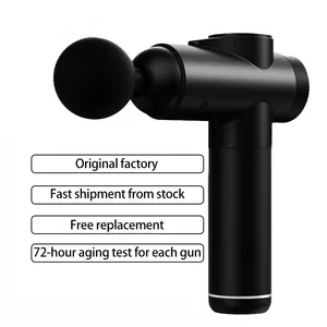 新型高品质制造商USB C 6速手持专业运动电动敲击深层组织肌肉按摩枪